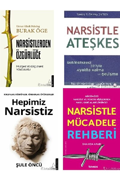 Destek Yayınları Narsistlerden Özgürlüğe-Narsistle Ateşkes-Hepimiz Narsistiz-...
