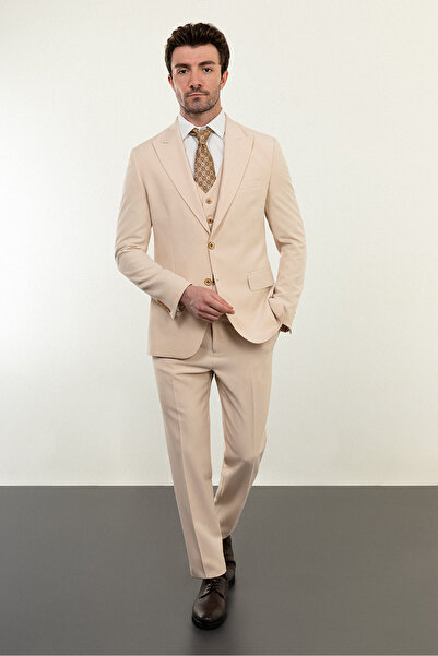 Mcr Pointed Collar Suit Set