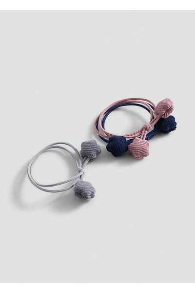 MANGO Kids Set aus Haarspange und Haargummi