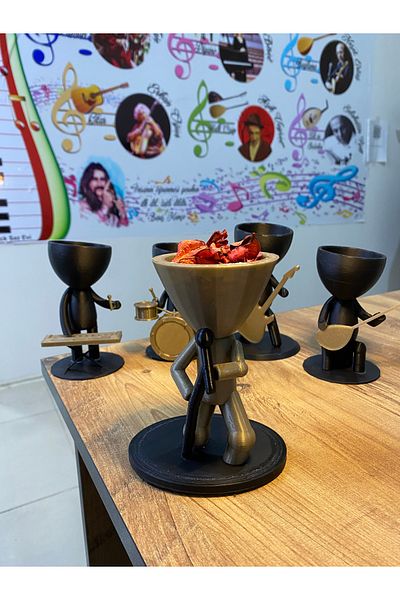 MCK AKADEMİ SAZ EVİ Mck Musical Vase Group Set of 5