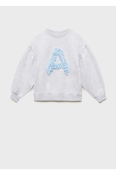 MANGO Kids Φούτερ με ανάγλυφο σχέδιο