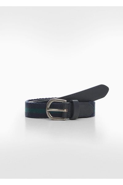 MANGO Kids Dark Blue Belt for Kids