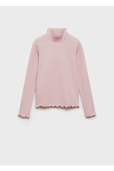 MANGO Kids Tricou cu guler elastic