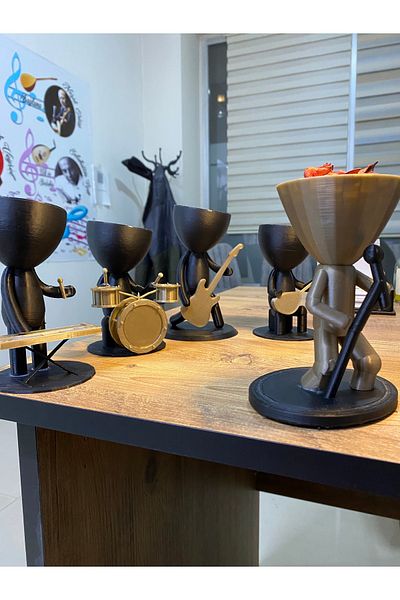 MCK AKADEMİ SAZ EVİ Mck Musical Vase Group Set of 5