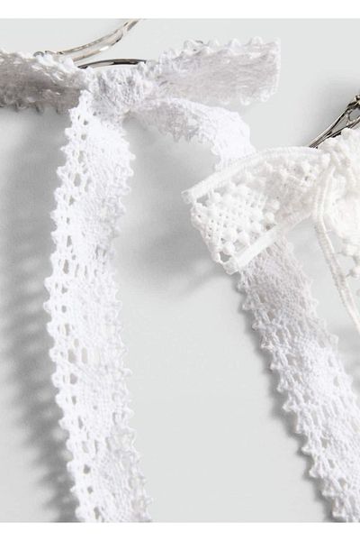 MANGO Woman Set mit 2 Häkelschnallen