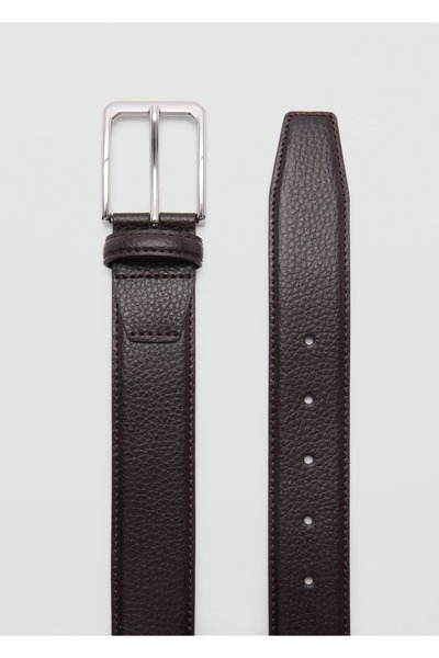 MANGO Man %100 eskitme deri kemer