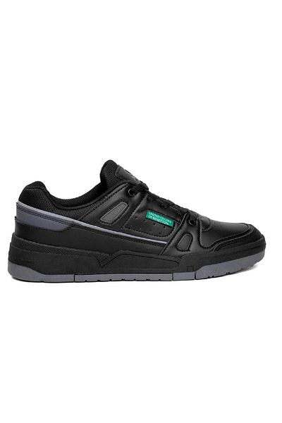 Benetton Bni-11135 Men's Black Sneakers