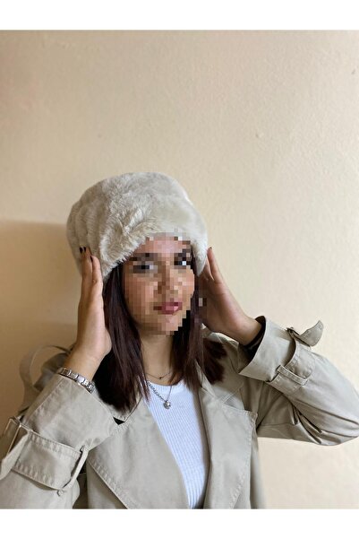 sema aksesuar New Trend Furry βελούδινο καπέλο καρδιάς - Δώρο - Χειμερινή ψεύ...