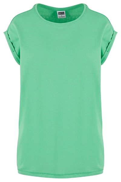 Urban Classics Damen T-Shirt mit verlängerter Schulterpartie für Damen