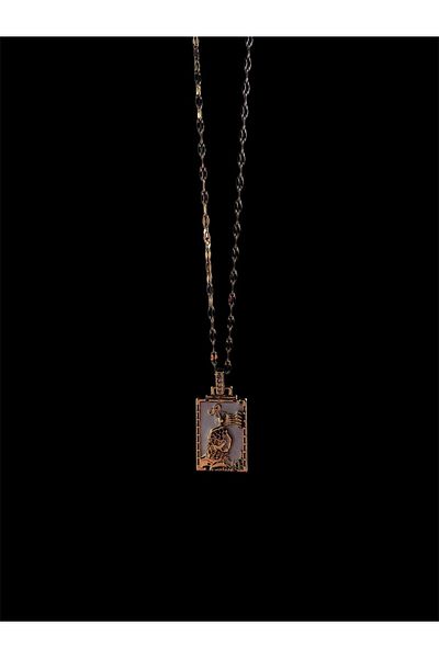 Çalıkaksesuar Stone Last Mermaid Tarot Necklace