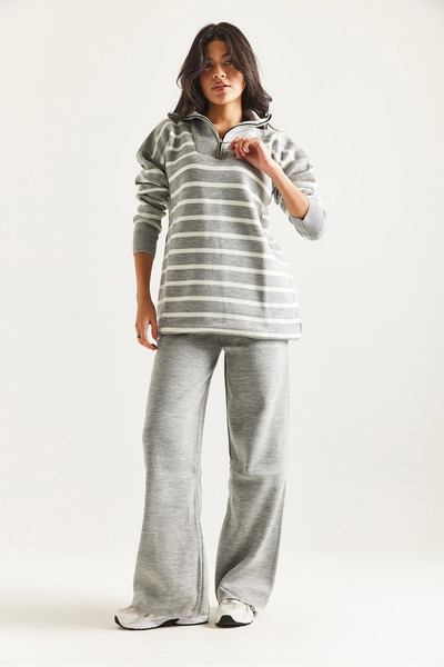 İKLİM LİFE ÇİZGİLİ TRİKO TAKIM