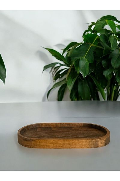 YAT Design Crafts Premium Wooden Presenter - Tea and Coffee Serving, Oil Pot and Soap Holder, Jewelry Organizer