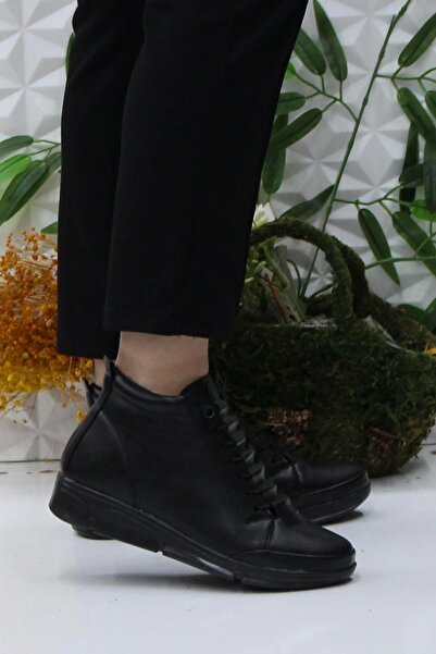 fort Gnd 8651 Ortopedik Sıcak Astar Kaymaz Taban Anne Bot Kadın Bot