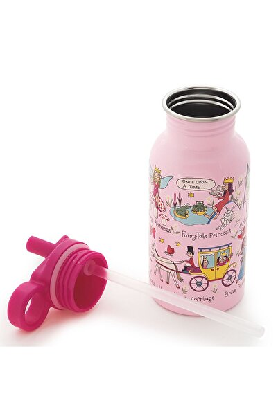 Tyrrell Katz Princess 400ml Stainless Steel Flask - with Straw