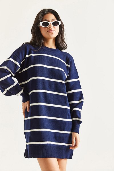 İKLİM LİFE Striped Knitwear Tunic