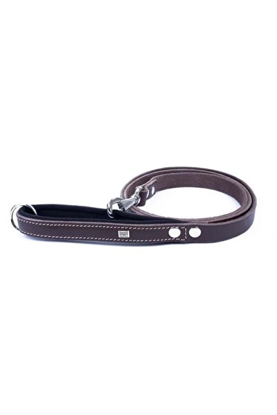 Doggie Medium Brown Leather Dog Walker Collar - 2X140 cm from Petshop
