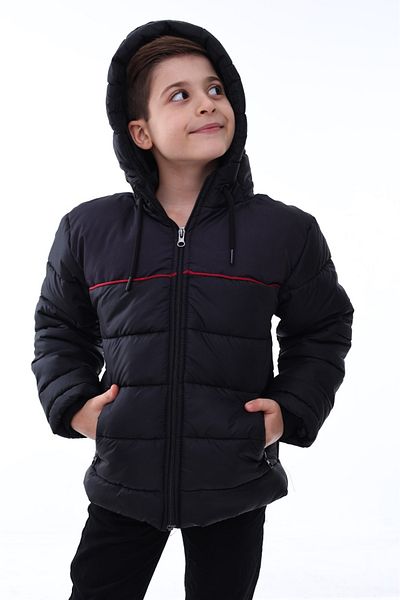 minikiss Waterproof Jessica Fabric Fiber Inner Liner Fleece Premium Quality Boy Hooded Coat
