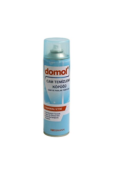 ROSSMANN Domol Cam Temizleme Köpüğü Cam Ve Parlak Yüzeyler 500 ml
