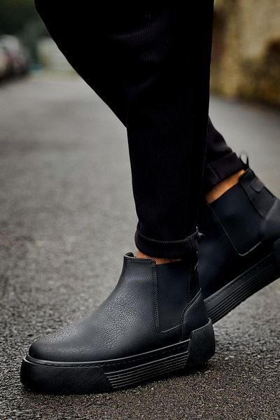 Chekich Black Men's Boots