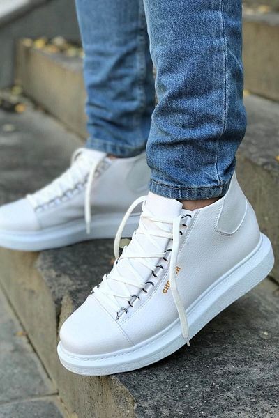 Chekich White Men's Boots