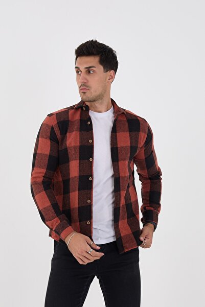 jack carisma ODUNCU KARELİ SLİM FİT ЧОЛОВІЧА СОРОЧКА