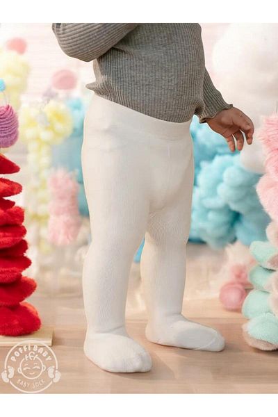 poffibaby Organic Cotton Newborn Baby Pantyhose