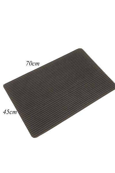Valerine Life Cleaning Striped Welcome - Deep Corrugated Shoes, 45X70Cm Door Mat