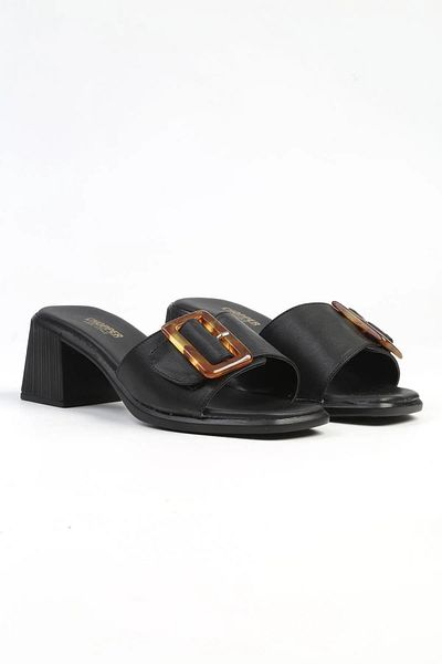 CHOPPER Orthopedix 22651 Anatomical Buckle Women's Heeled Slippers