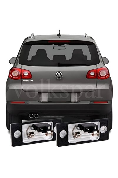 VOLKSPAR TİGUAN 2008-2011 MODEL ARASI UYUMLU HALOJEN SARI IŞIK  PLAKA LAMBASI...