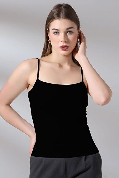 Şiir Zibu Γυναικεία Ultra Soft Basic Rope Strap Tank Top Ευέλικτη χτενισμένη ...