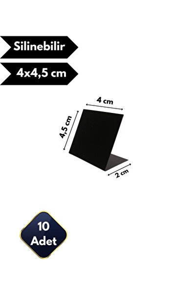 Global Türk Brisiva tabla, crna etiketa 4,5x4 cm, dekorativna stojeća horizon...