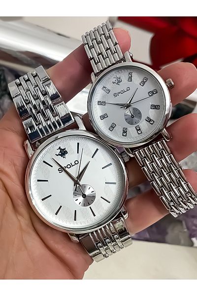 S.POLO Women's Men's Wristwatch Couple Watch Couple Watch Mr. Watch Team Valentine's Day Gift