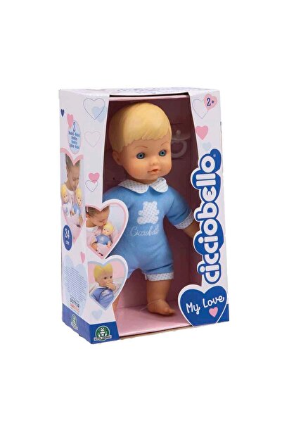 Cicciobello 24 cm Mavi Tulumlu Yumuş Bebek CCBA6000-M