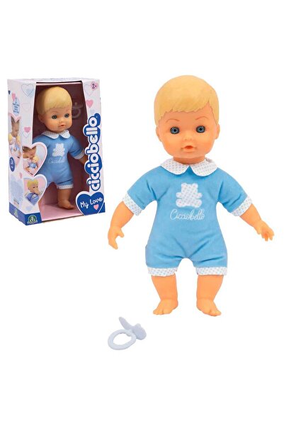Cicciobello 24 cm Mavi Tulumlu Yumuş Bebek CCBA6000-M