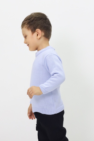 Cloudy Kids Erkek Çocuk Bisiklet Yaka Triko Kazak