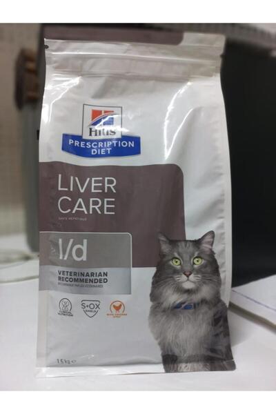 Hill's Hills Prescription Diet Liver Care L/d Tavuklu Kedi Kuru Maması 1.5 kg (stt:11/2025)