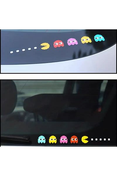 Major Selection Σετ με 2 αυτοκόλλητα Pac-Man