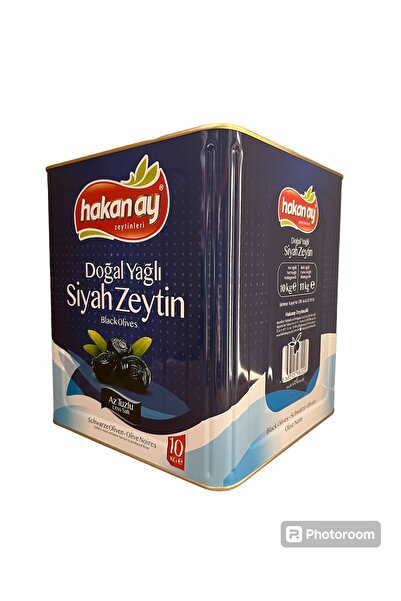 Hakan Ay Gemlik Zeytinleri Gemlik Jumbo Yağlı Siyah Zeytin 10Kg Klb:291-320