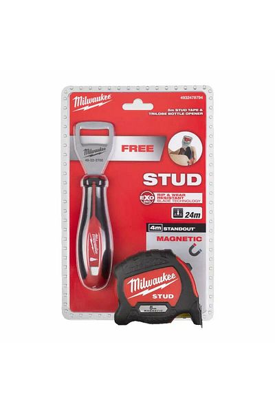 Milwaukee 5 Meter Striped Bottle Opener