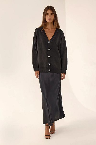 Hiccup Cardigan tricot cu decolteu în V