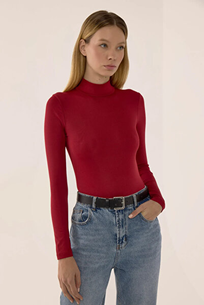 Hiccup Basic Uzun Kollu Bodysuit