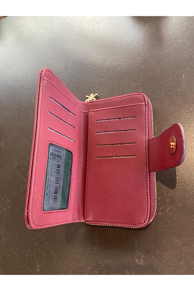 H&D COLLECTİON New Model Multi-Compartment Wallet 8011