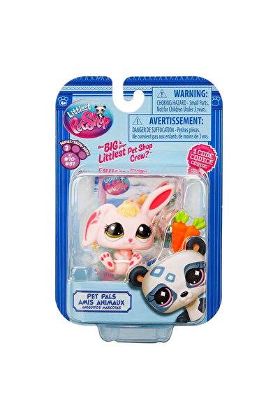 TOYFEST Littlest Pet  Shop Minişler 1’li Figür Seri 2 - Tavşan - 5 Cm Minişler