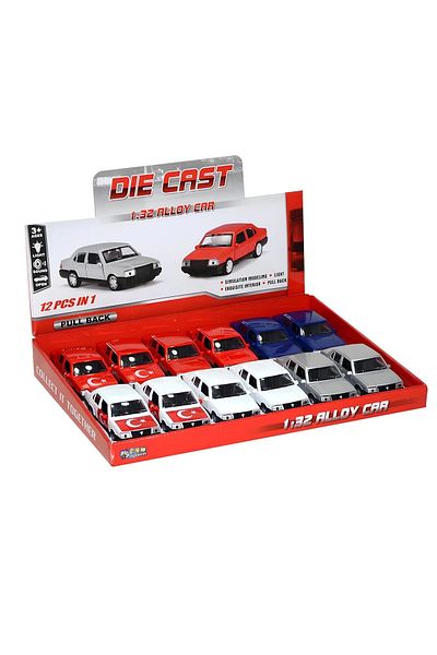 TOYFEST سيارة سحب قطرة - 10 سم