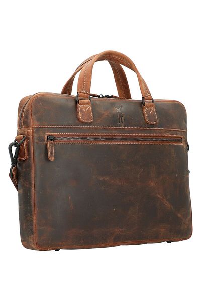 Jack Kinsky Baltimore 8 Aktentasche Leder 40 cm Laptop