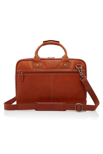 Castelijn & Beerens Firenze Aktentasche RFID Leder 40 cm Dizüstü Bilgisayar
