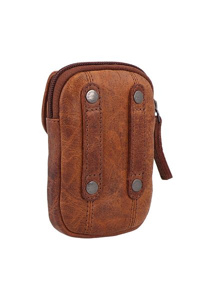 Greenland Nature Montana Gürteltasche Leder 9 cm Handyfach