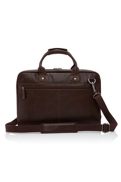 Castelijn & Beerens Firenze Aktentasche RFID Leder 40 cm Dizüstü Bilgisayar