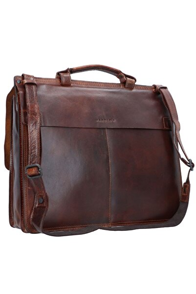 Harold's Aberdeen Messenger Leder 40 cm Gesicht Computer