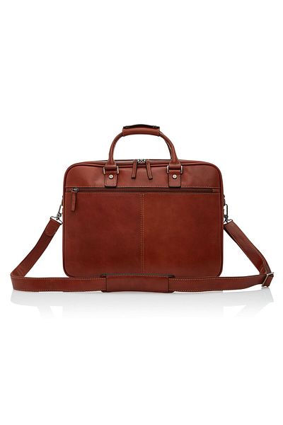 Castelijn & Beerens Verona RFID Leder Aktentasche – 43 cm Laptop Fach